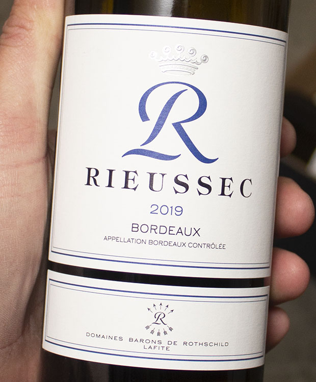 R DE RIEUSSEC BORDEAUX BLANC AC 2022 White