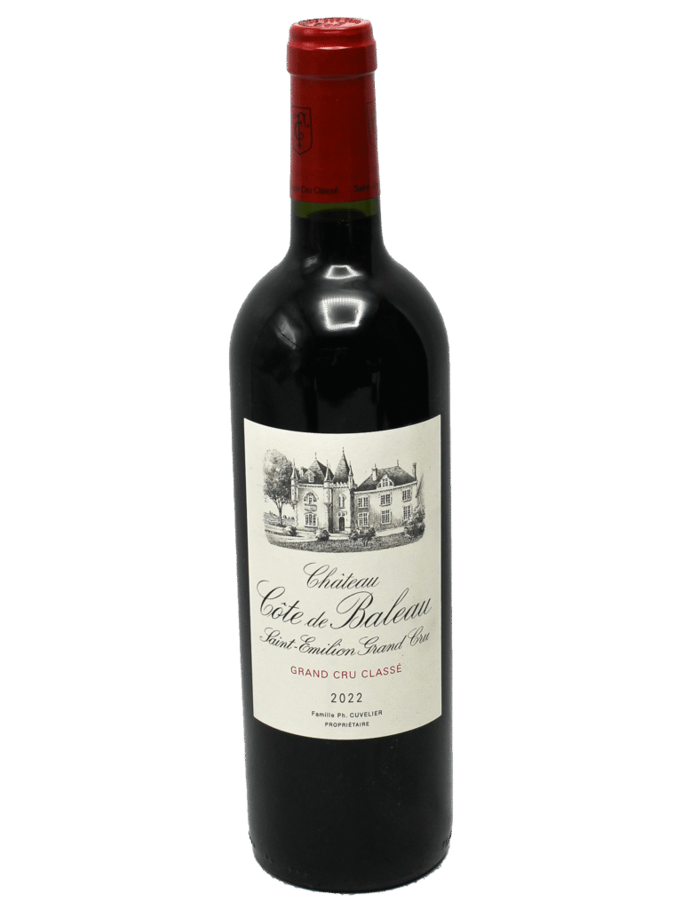 Chateau COTE DE BALEAU ST EMILION GRD CRU AC 2018