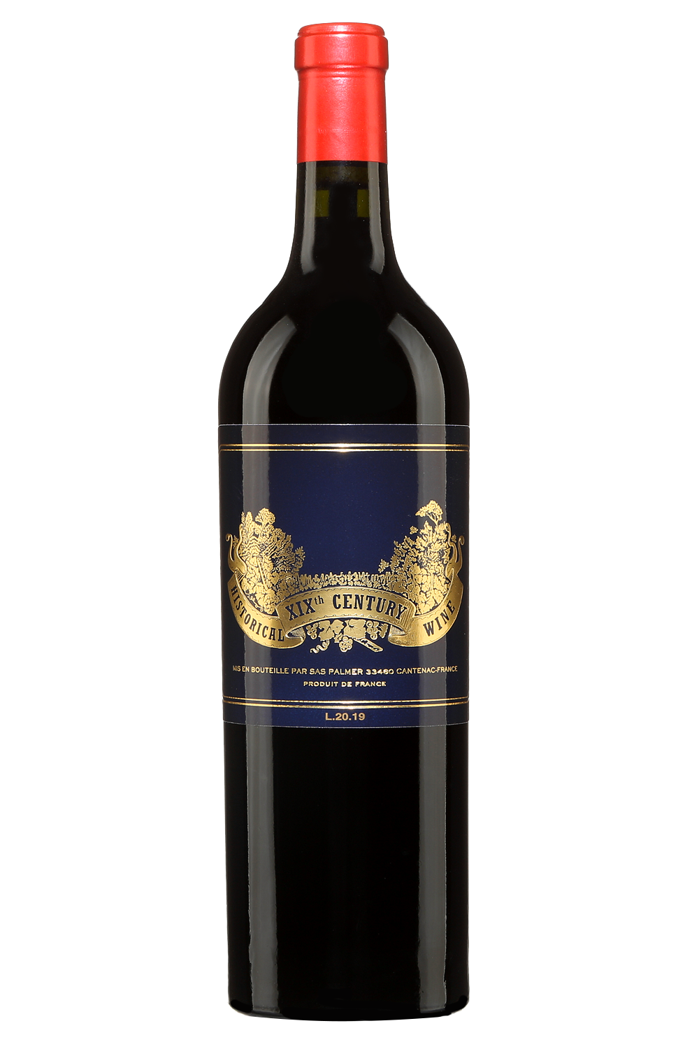 Image of HISTORICAL XIXL 20.14 VIN DE TABLE FRANCE ROUGE