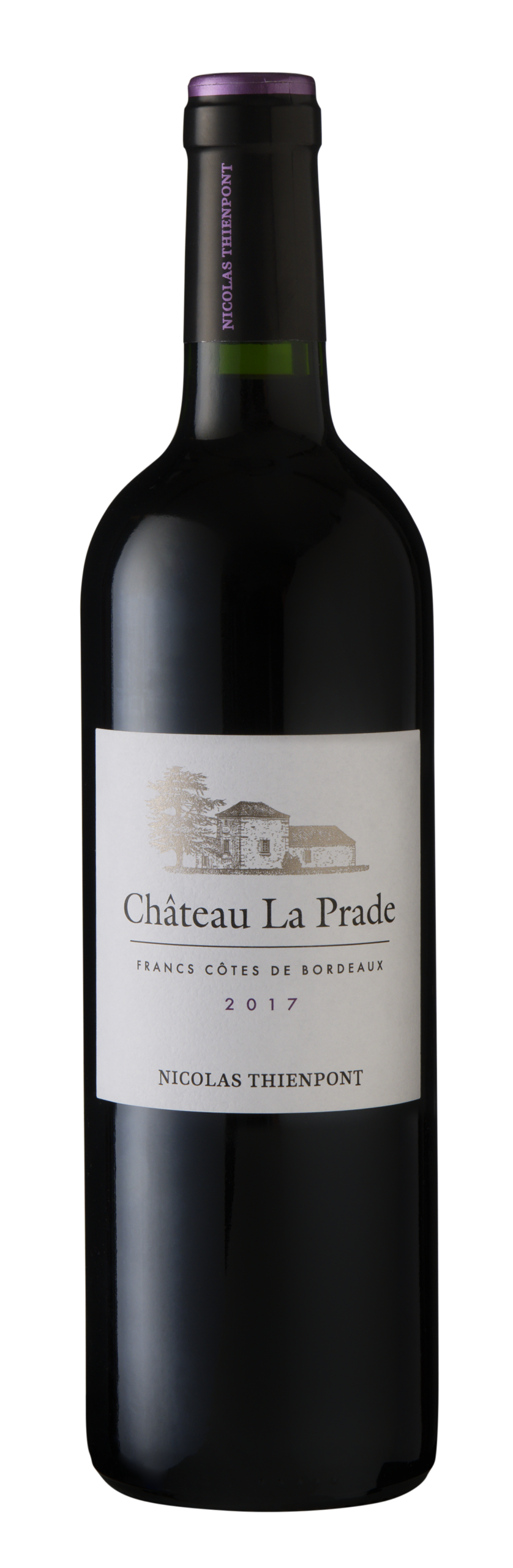 Image of Chateau LA PRADE BORDEAUX COTES DE FRANCS 2017