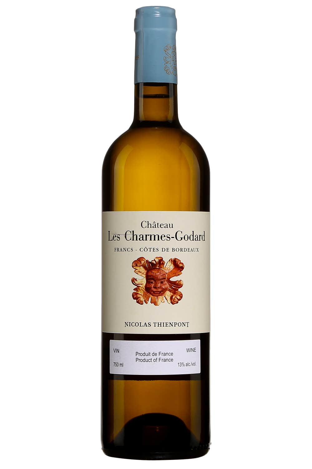 Image of Chateau LES CHARMES GODARD BLANC FRANCS COTES DE BORDEAUX BLC 2021 White