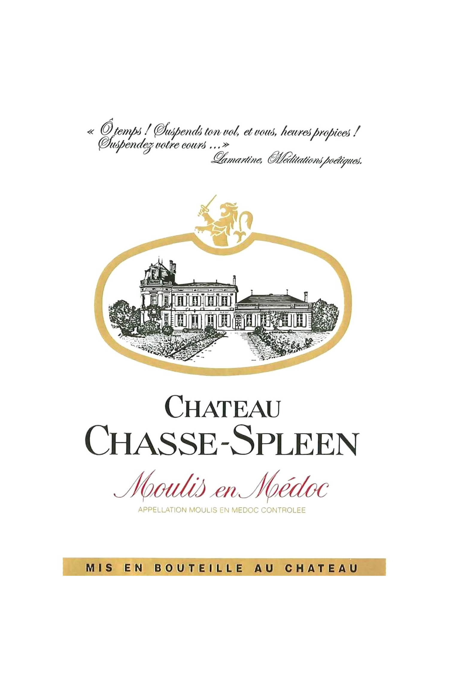 Image of Chateau CHASSE SPLEEN MOULIS AC 1973