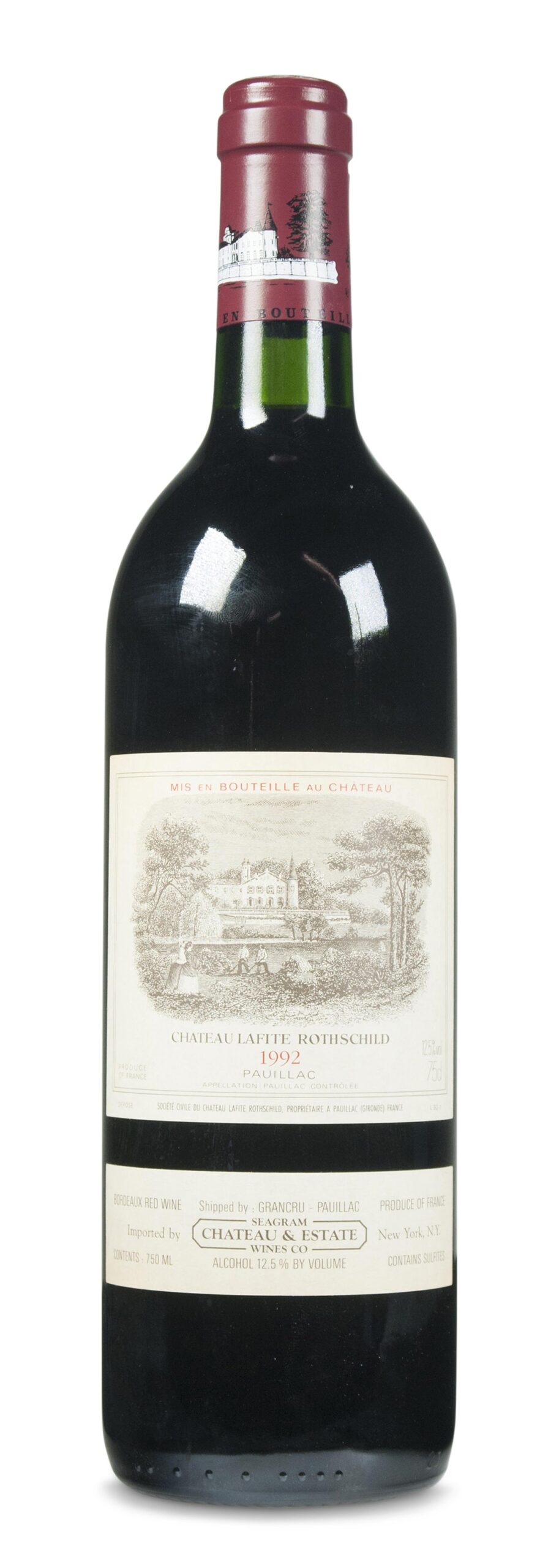 Image of Chateau LAFITE ROTHSCHILD PAUILLAC AC 1992