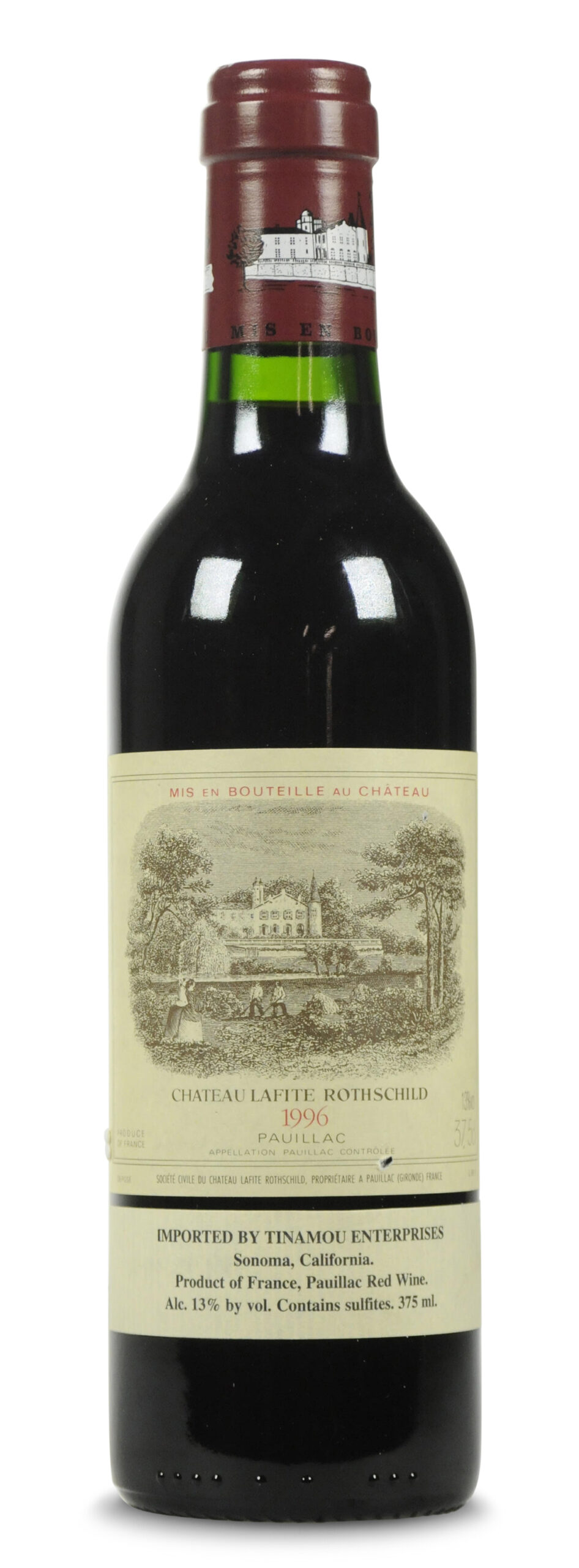 Image of Chateau LAFITE ROTHSCHILD PAUILLAC AC 1996