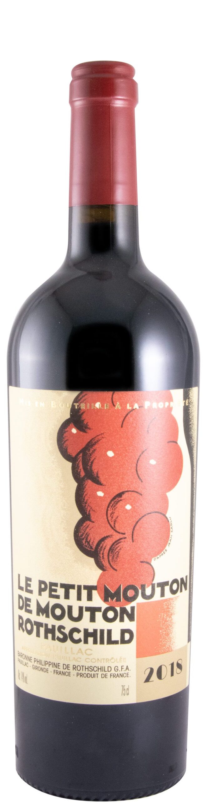 Image of LE PETIT MOUTON DE MOUTON ROTH PAUILLAC AC 2018
