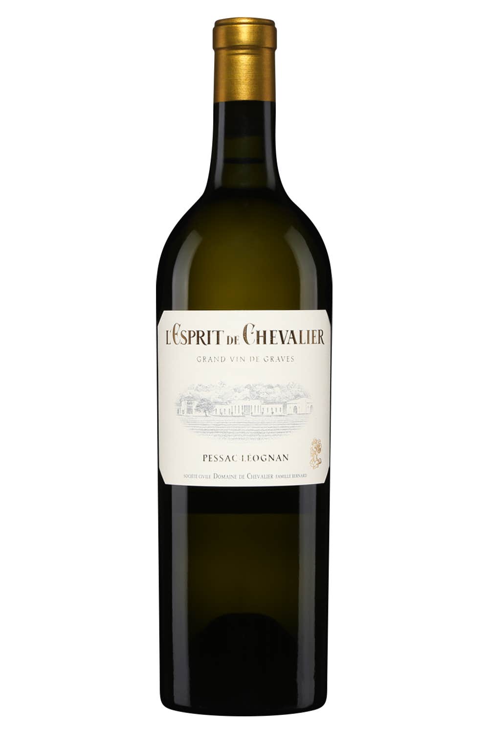 Image of L'ESPRIT DE CHEVALIER BLC PESSAC LEOGNAN BLANC 2021 White