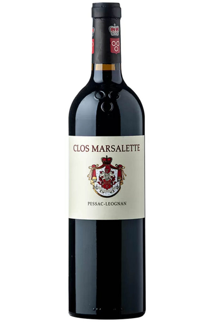 CLOS MARSALETTE PESSAC LEOGNAN ROUGE AC 2018