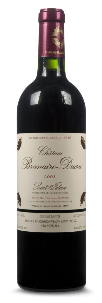 Chateau BRANAIRE DUCRU SAINT JULIEN AC 2017