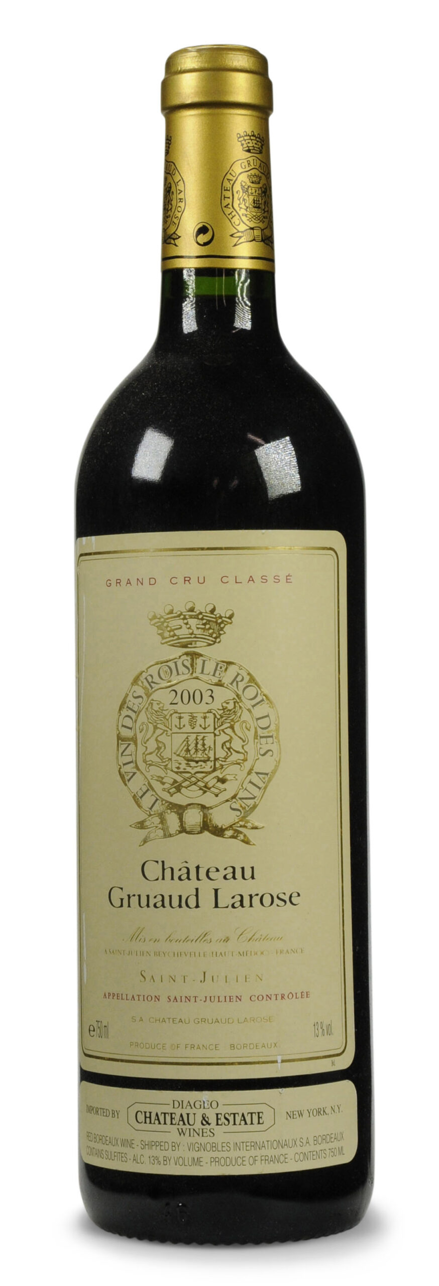 Image of Chateau GRUAUD LAROSE SAINT JULIEN AC 2003