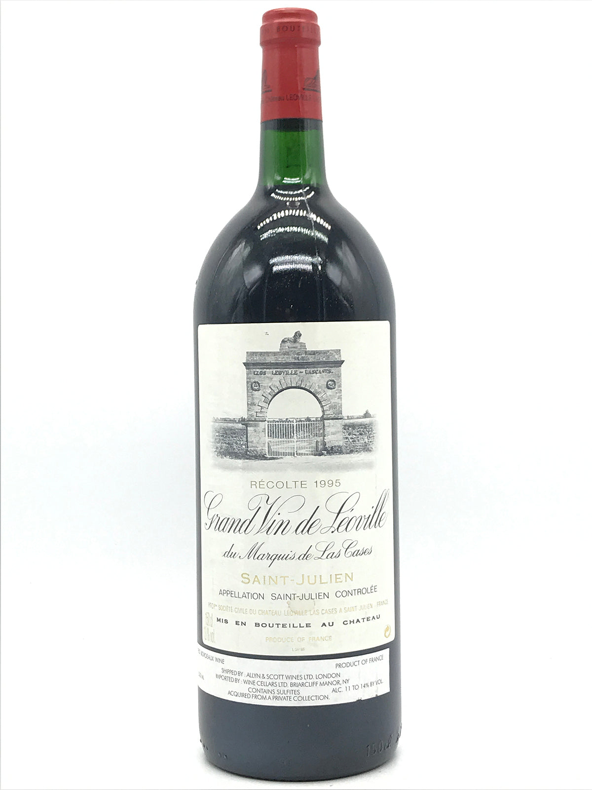 Image of Chateau LEOVILLE LAS CASES SAINT JULIEN AC 1995