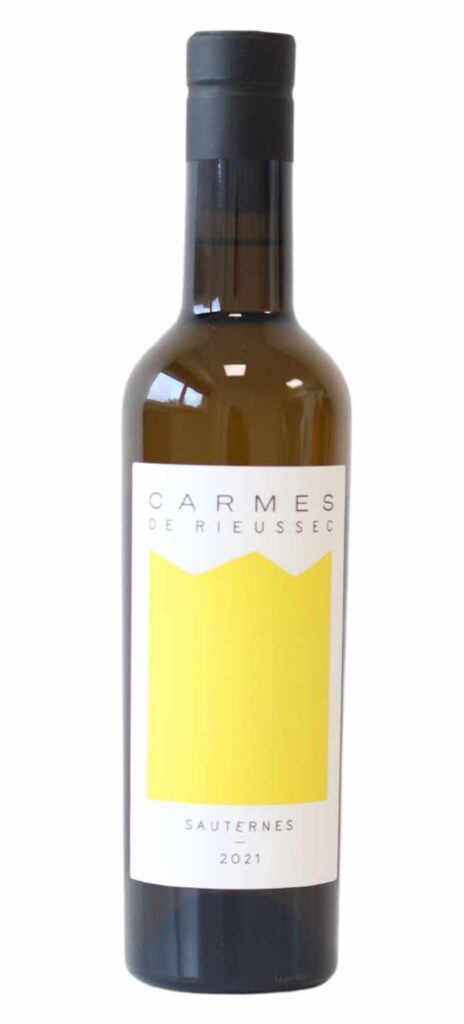 CARMES DE RIEUSSEC SAUTERNES AC 2021 White