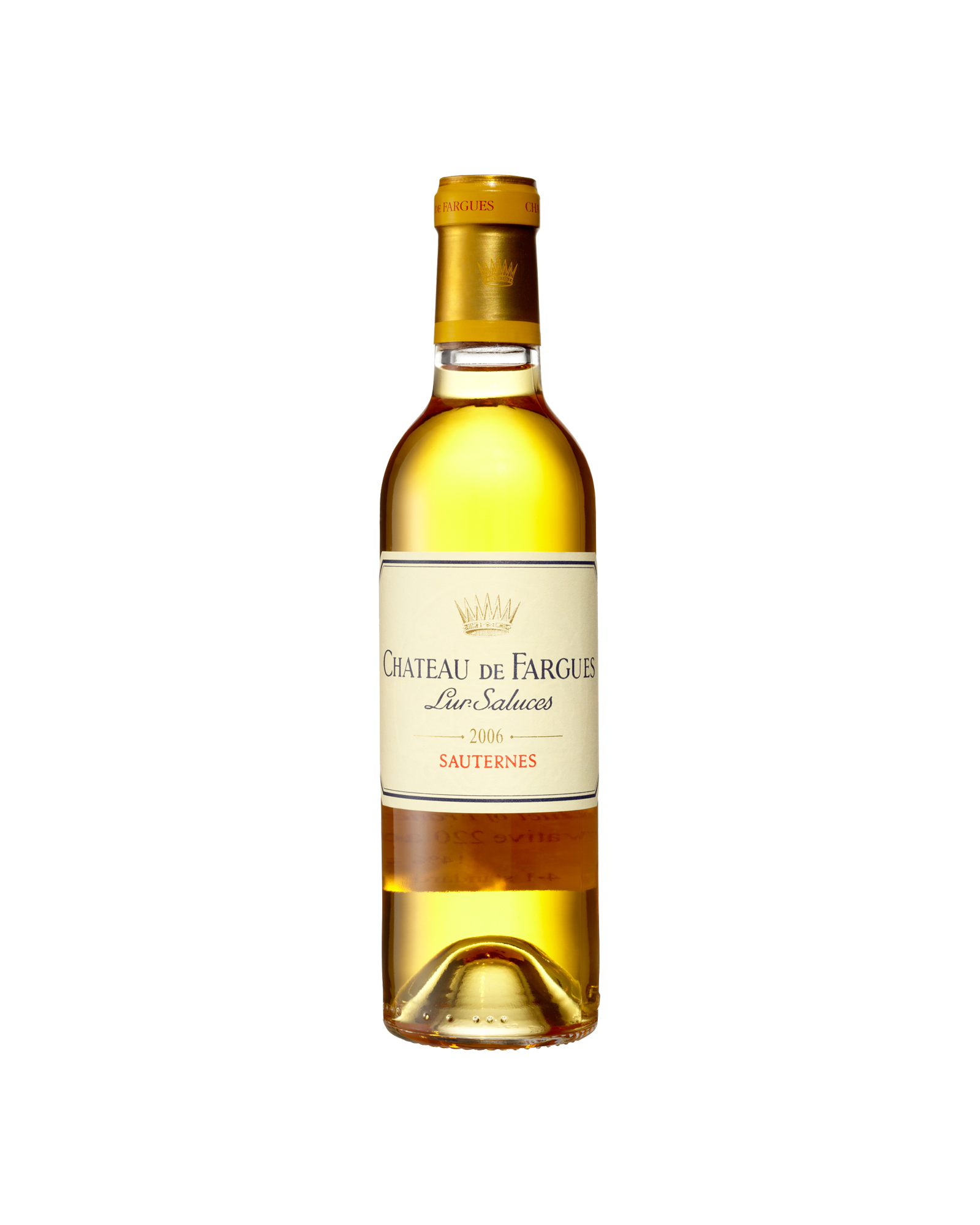 Image of Chateau DE FARGUES SAUTERNES AC 2006 White