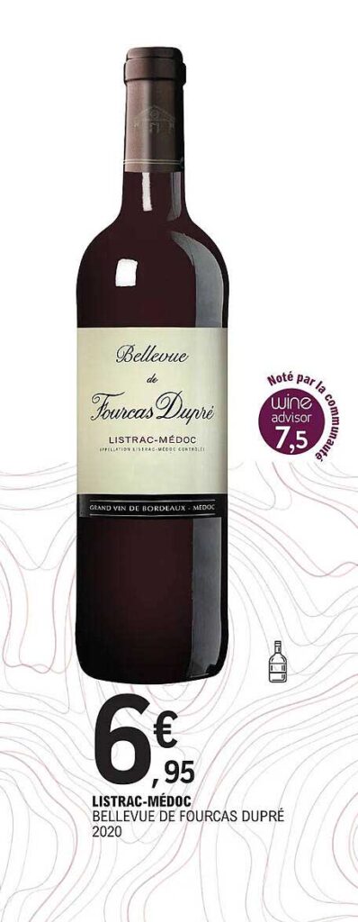 BELLEVUE DE FOURCAS DUPRE LISTRAC-MEDOC AC 2020
