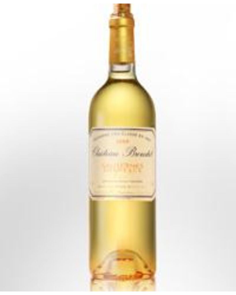 Chateau BROUSTET BARSAC AC 1978 White