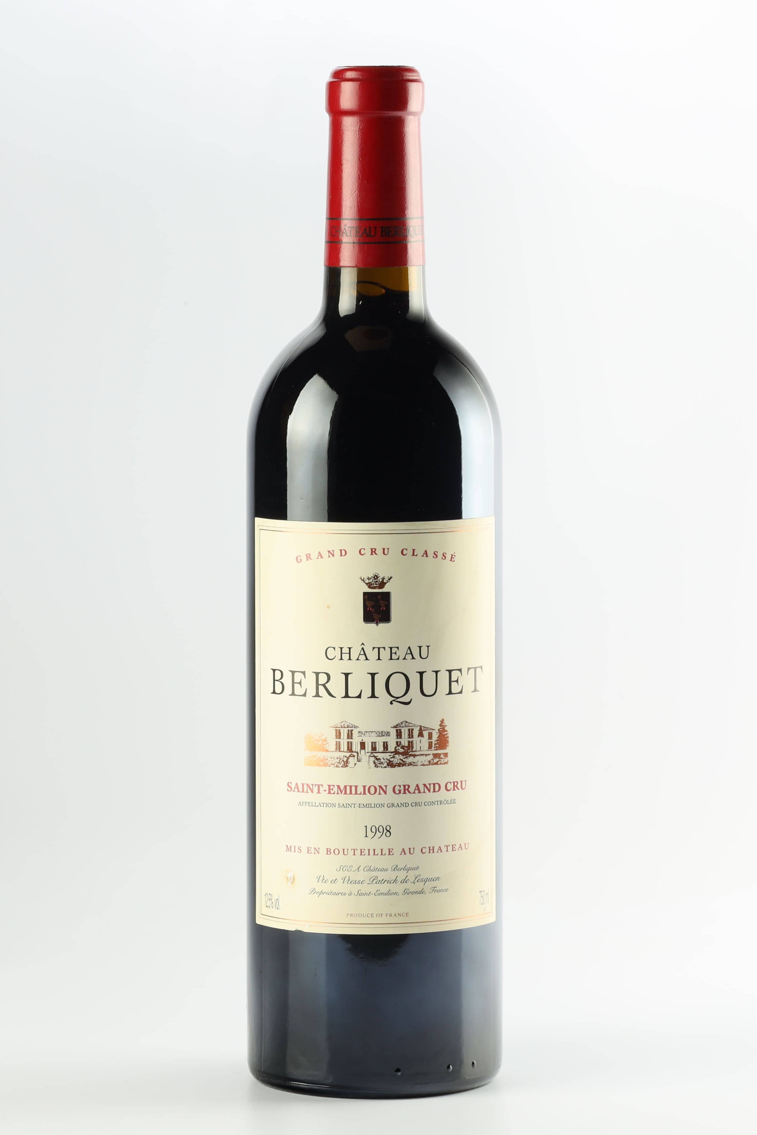 Image of Chateau BERLIQUET ST EMILION GRD CRU AC 2015