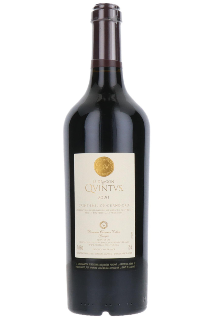 Image of LE DRAGON DE QUINTUS ST EMILION GRD CRU AC 2023