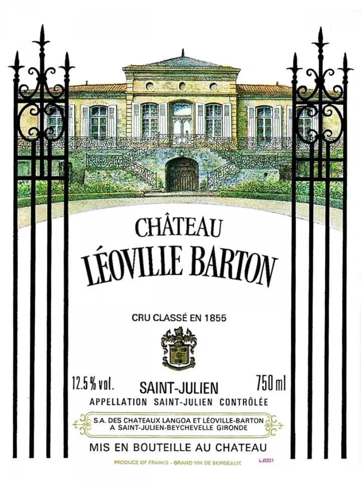 Chateau LEOVILLE BARTON SAINT JULIEN AC 2022