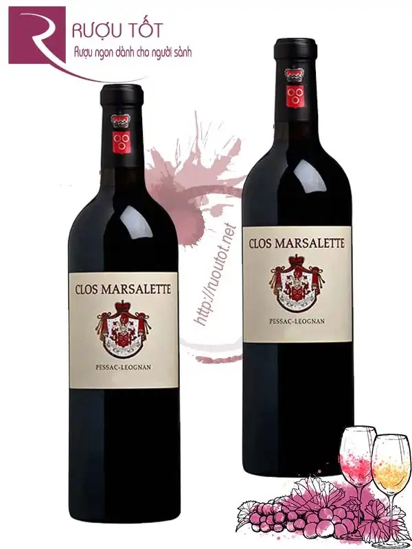 CLOS MARSALETTE PESSAC LEOGNAN ROUGE AC 2017